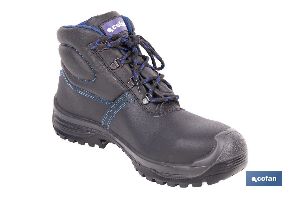 BOTA PIEL NEGRO S3 MODELO ISKUR T 43