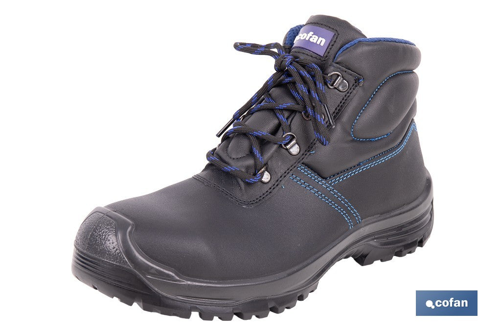 BOTA PIEL NEGRO S3 MODELO ISKUR T 43