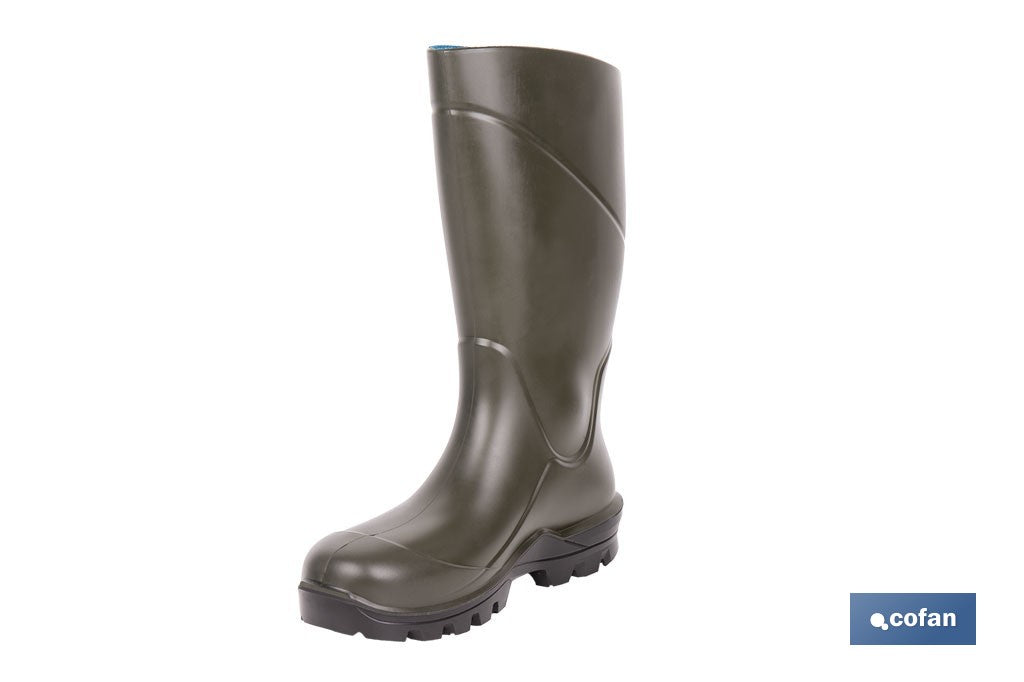 BOTA AGUA PU VERDE O4 SR MOD.NALON T-43