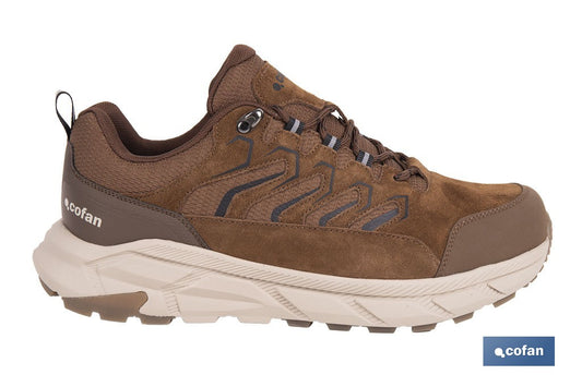 ZAPATILLA DE TREKKING MARRÓN MODELO INFANTO TALLA 44