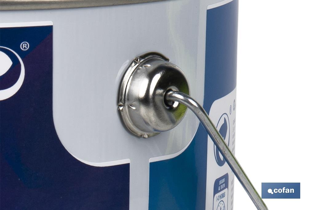 ESMALTE LACA AL AGUA BLANCO 4 L MATE