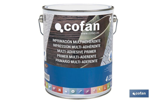 IMPRIMACIÓN MULTIADHERENTE AL AGUA 4 L