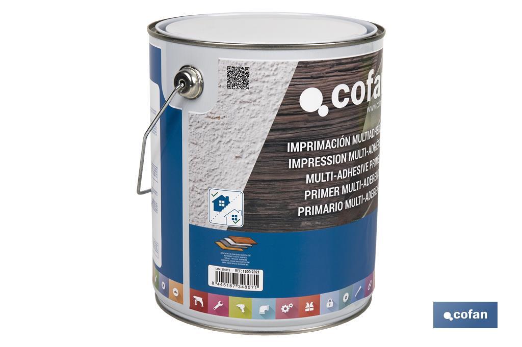IMPRIMACIÓN MULTIADHERENTE AL AGUA 4 L