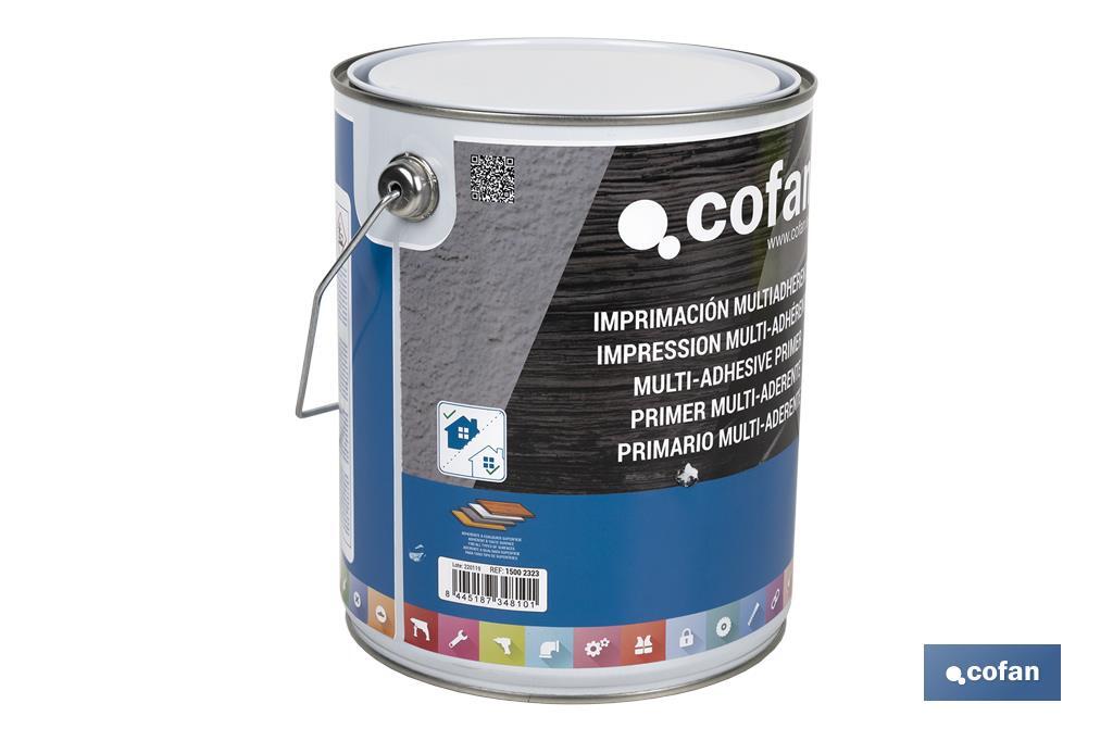 IMPRIMACION MULTIADHERENTE AL DISOLVENTE 4 L