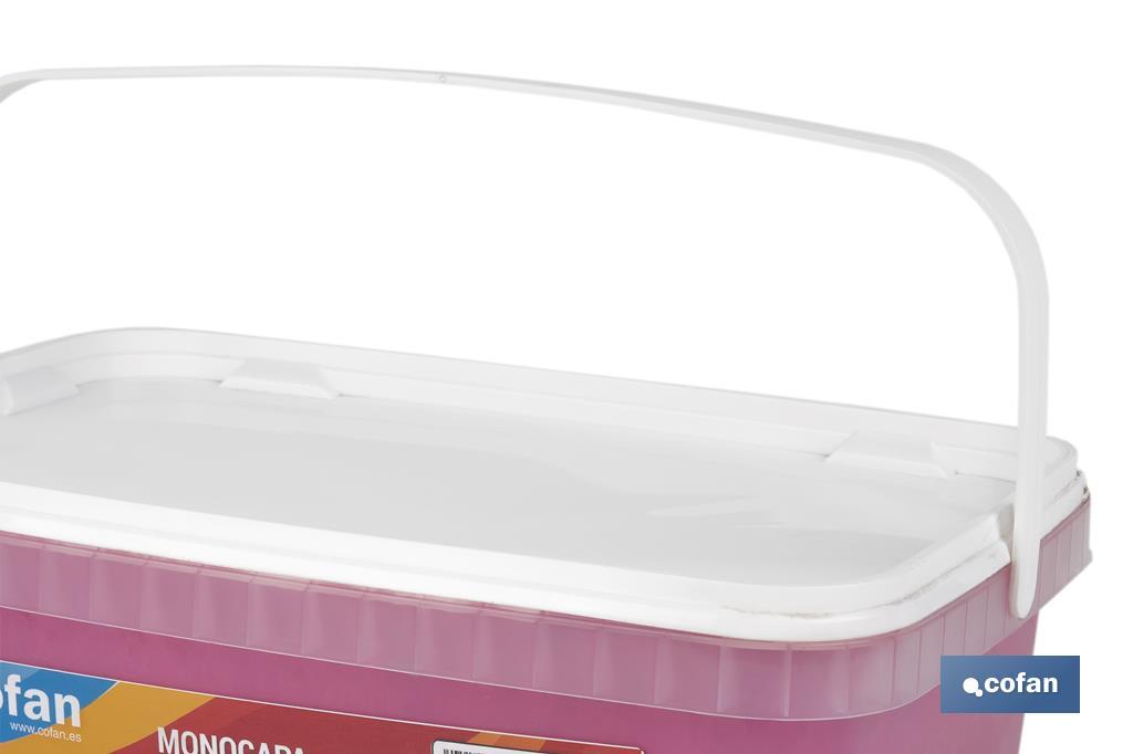 PINTURA PLÁSTICA MONOCAPA "Magenta Suave" (2,5 LT)