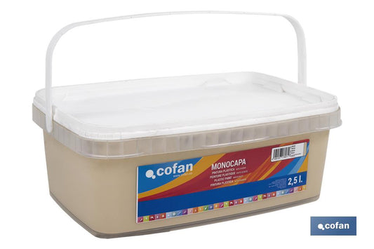 PINTURA PLÁSTICA MONOCAPA "Beige" (2,5 LT)