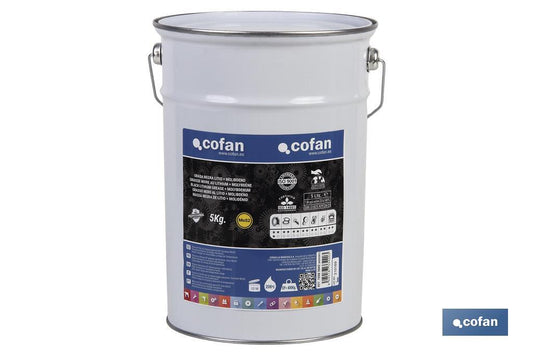 GRASA NEGRA LITIO+MOLIBDENO ENVASE 5 KG