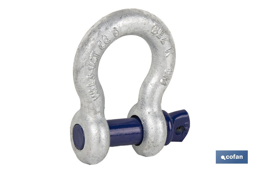 GRILLETE LIRA A. R. 1 1/4" 32MM 12 TON
