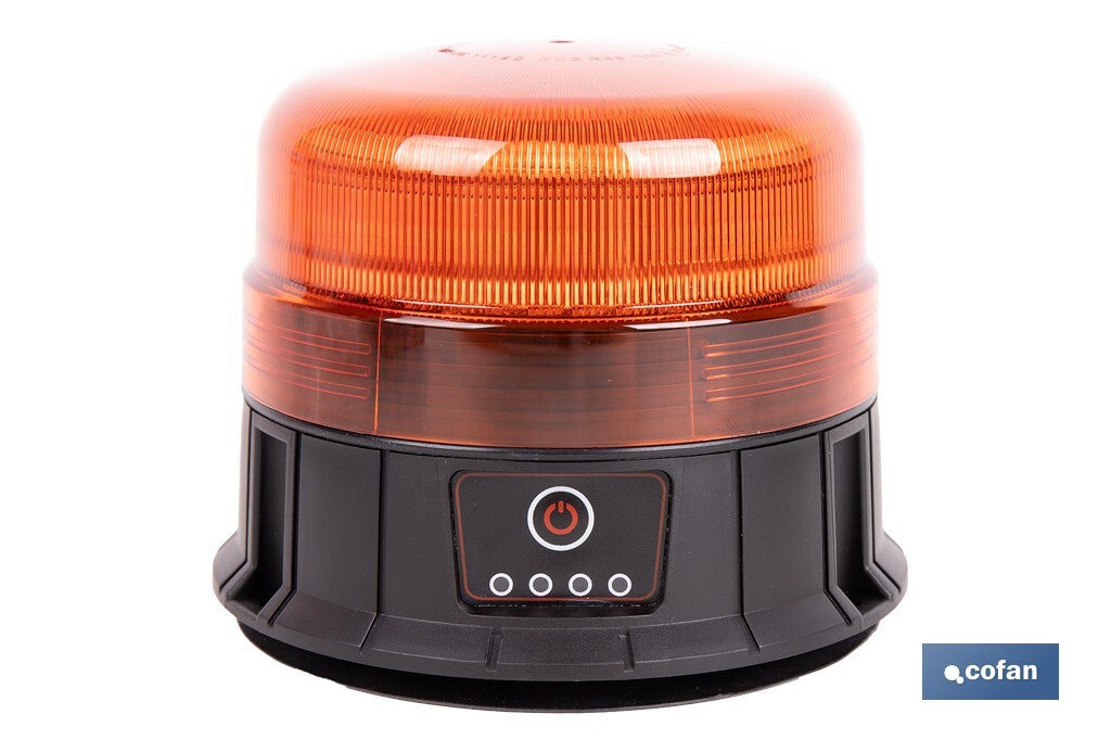 LUZ GIRATORIA "39 LED" SMD IMÁN RECARGABLE