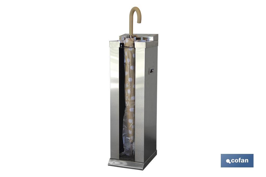 DISPENSADOR DE BOLSAS PARA PARAGUAS SENC