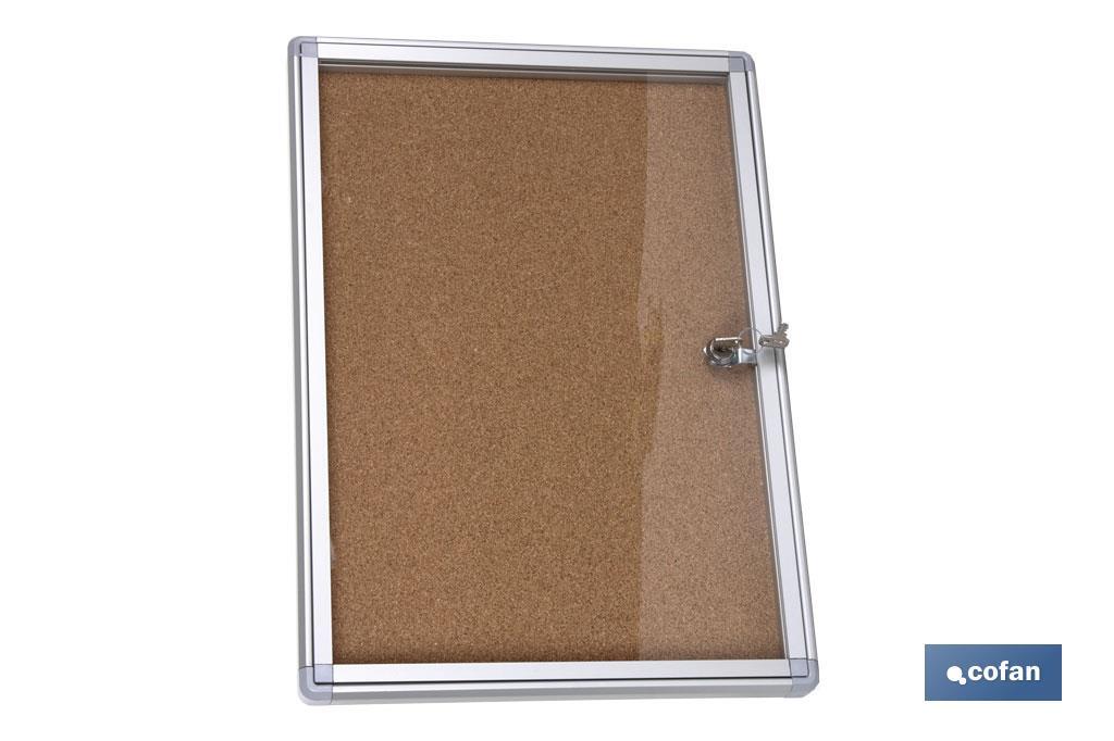 VITRINA CORCHO CIERRE(350X500MM)