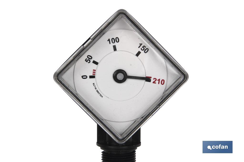 INDICADOR NIVEL PARA DEPÓSITOS  R. 3/4"