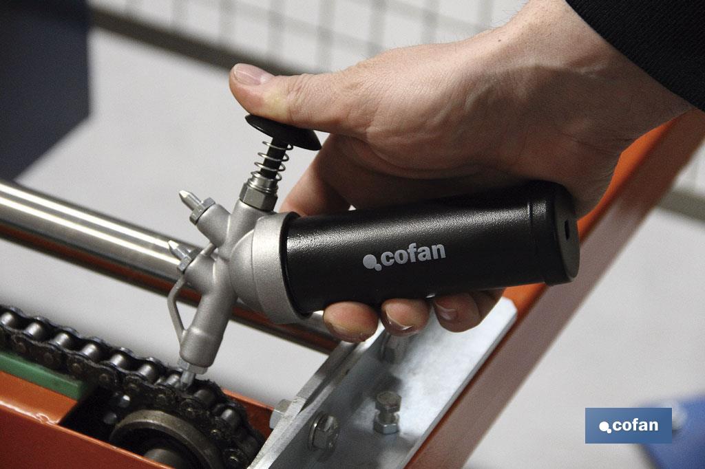 MINI BOMBA DE GRASA 85 GRAMOS CON PULSADOR