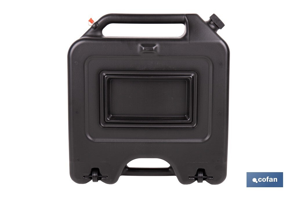 RECOGEDOR DE ACEITE USADO CON TAPA Y FILTRO 14 L