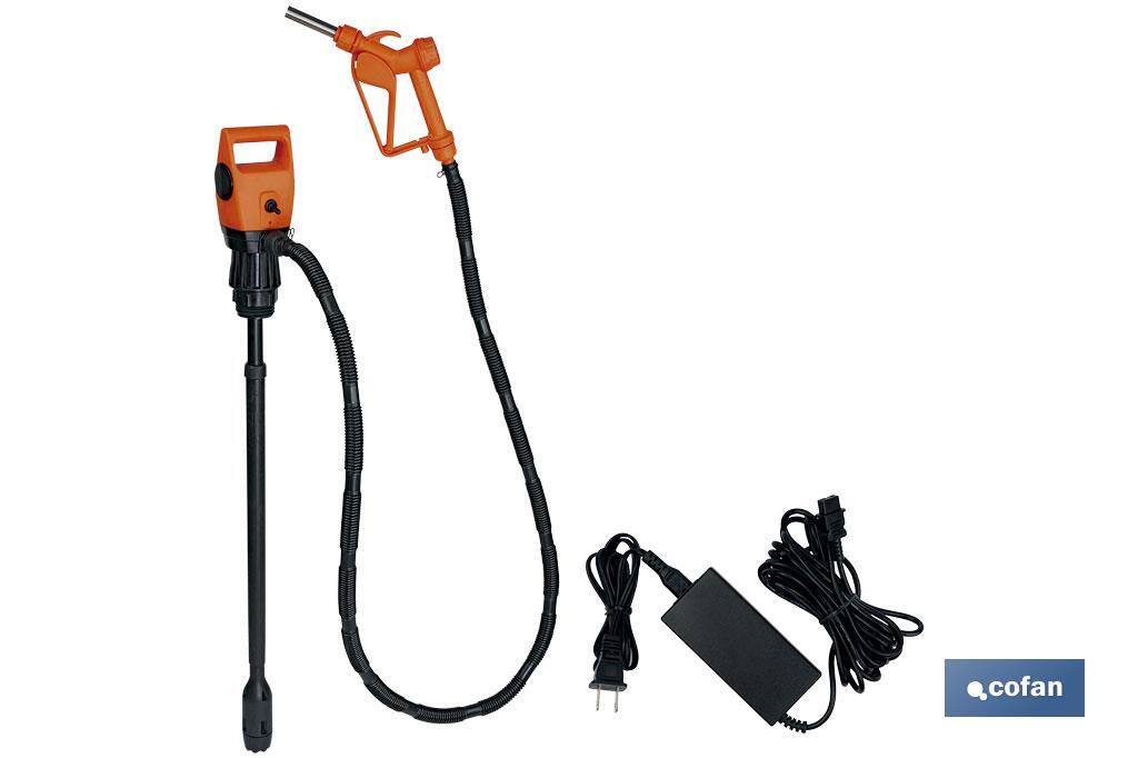 BOMBA ELÉCTRICA + PISTOLA BIDÓN 50/200L 220V AC REACONDICIONADO
