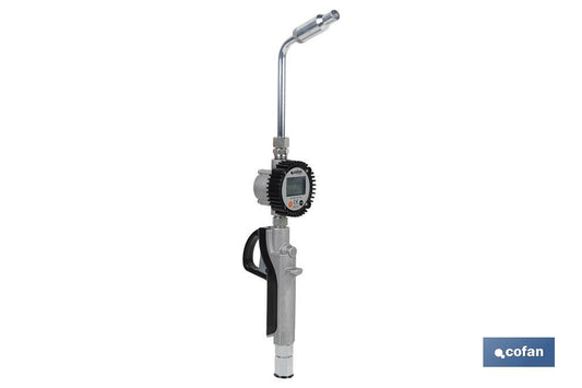 PISTOLA LUBRICANTE 45° CON CONTADOR DIGITAL