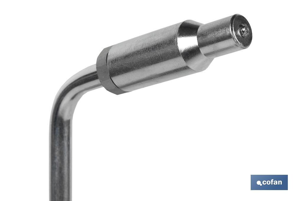 PISTOLA LUBRICANTE 45° CON CONTADOR DIGITAL