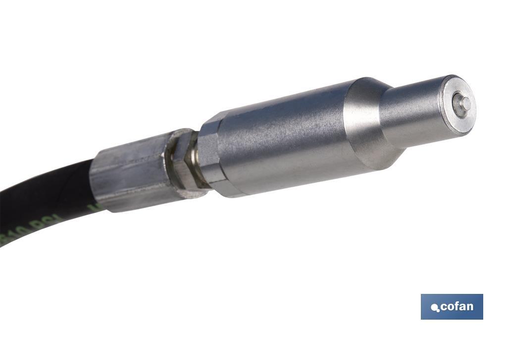 PISTOLA LUBRICANTE RECTA CON CONTADOR DIGITAL