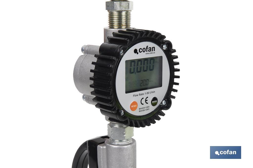 PISTOLA LUBRICANTE RECTA CON CONTADOR DIGITAL