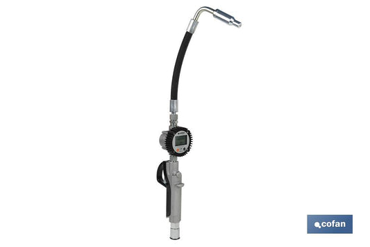 PISTOLA LUBRICANTE 90° CON CONTADOR DIGITAL