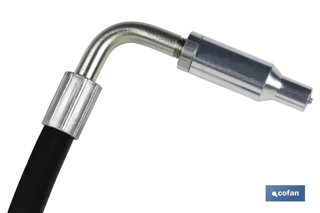 PISTOLA LUBRICANTE 90° CON CONTADOR DIGITAL