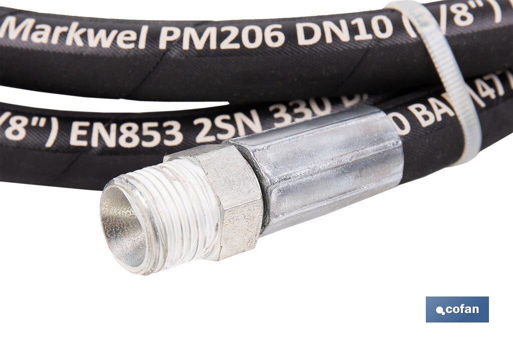 MANGUERA HIDRÁULICA 1,5 M 1/2" BSP