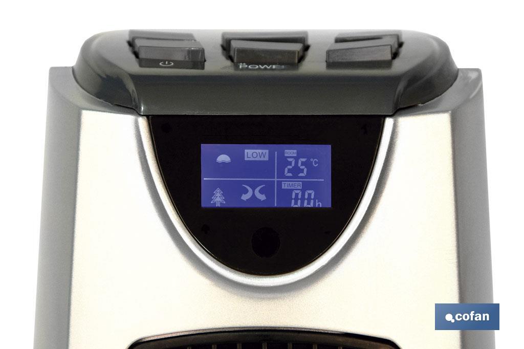 TERMOVENTILADOR CERÁMICO PTC 1000/2000 W