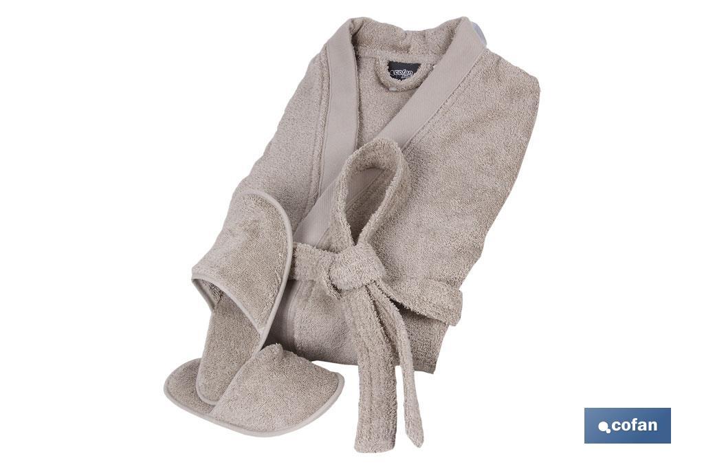 ALBORNOZ  BEIGE GR.500/M2 MODELO ABISINIA TALLA XL