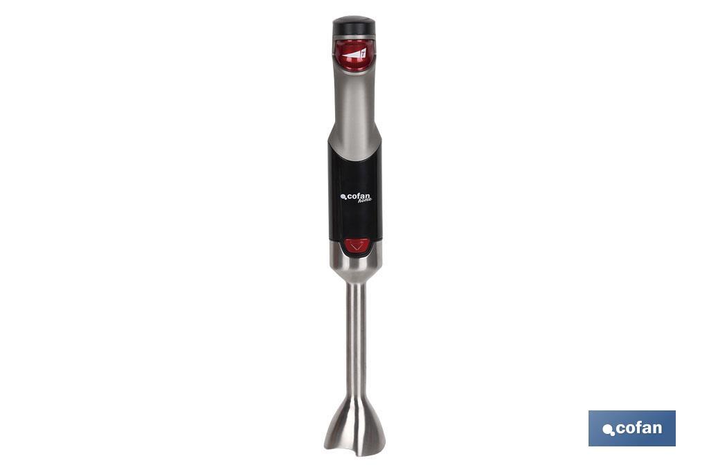 BATIDORA DE MANO ELÉCTRICA CON ACCESORIO BATIDOR Y VASO MEZCLADOR  800W