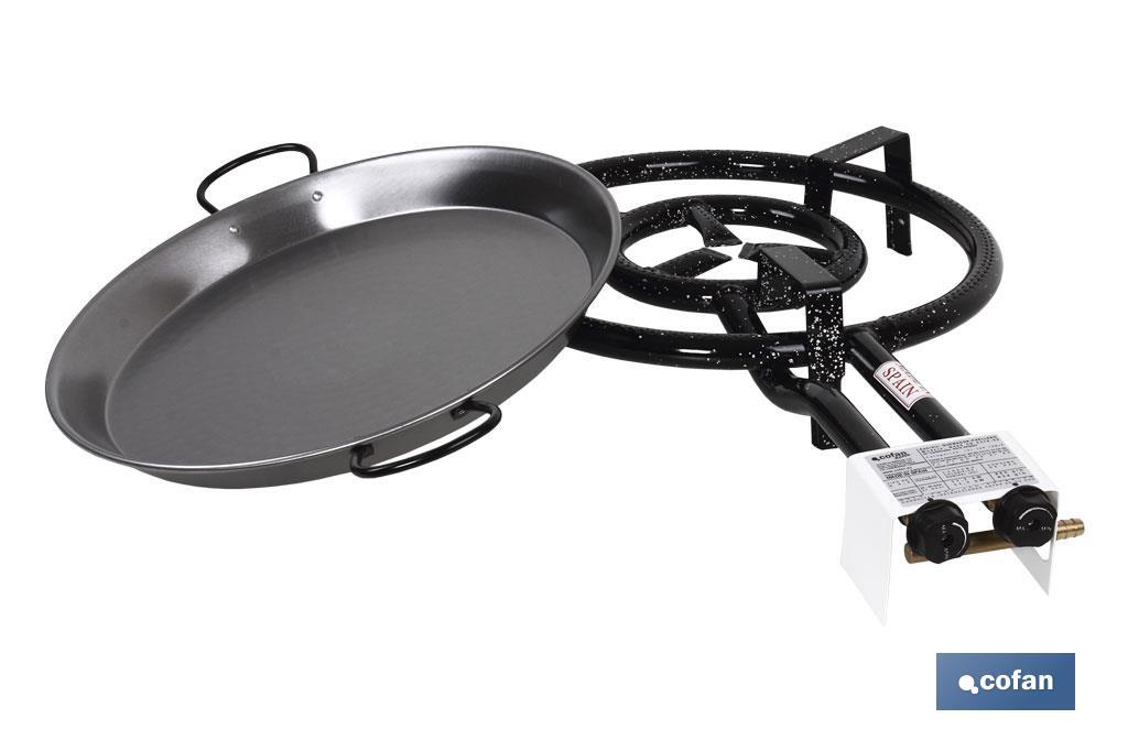 KIT PAELLERA 42CM+QUEMADOR 40cm