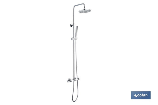 COLUMNA DE DUCHA CON GRIFO MONOMANDO 80-115 VA
