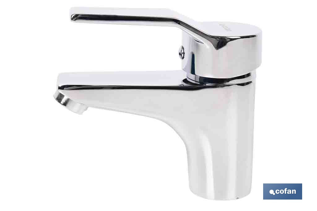 GRIFO MONOMANDO LAVABO COLOR INOX 40 MM