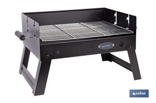 BARBACOA DE CARBÓN PORTÁTIL 455 X 345 X 315 MM