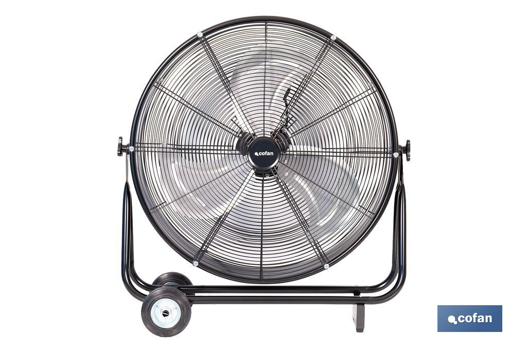 VENTILADOR INDUSTRIAL DE SUELO CON 3 VELOCIDADES Ø75 CM 200 W