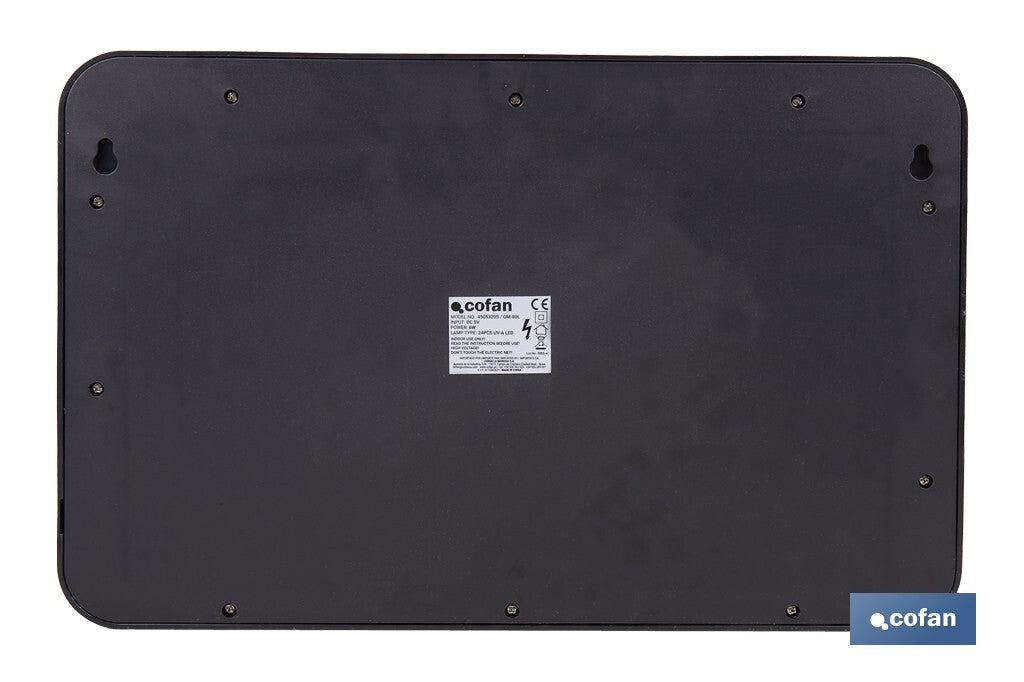 LAMPARA LED ANTI-INSECTOS USB 6W