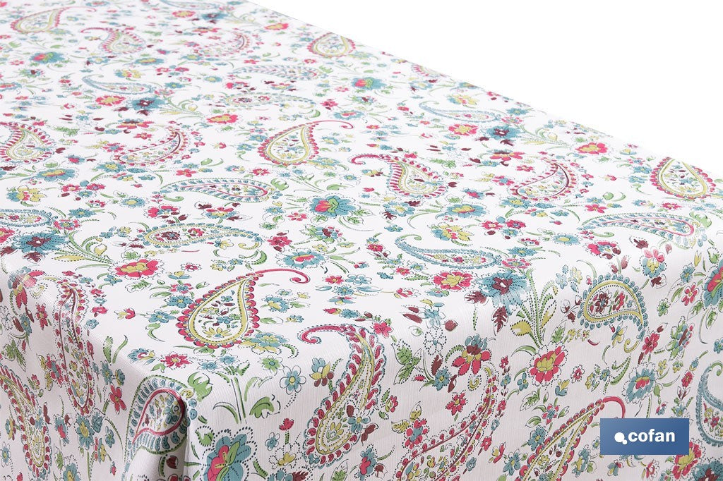 ROLLO DE HULE DISEÑO JARDÍN FLORAL 1,40 x 25 M