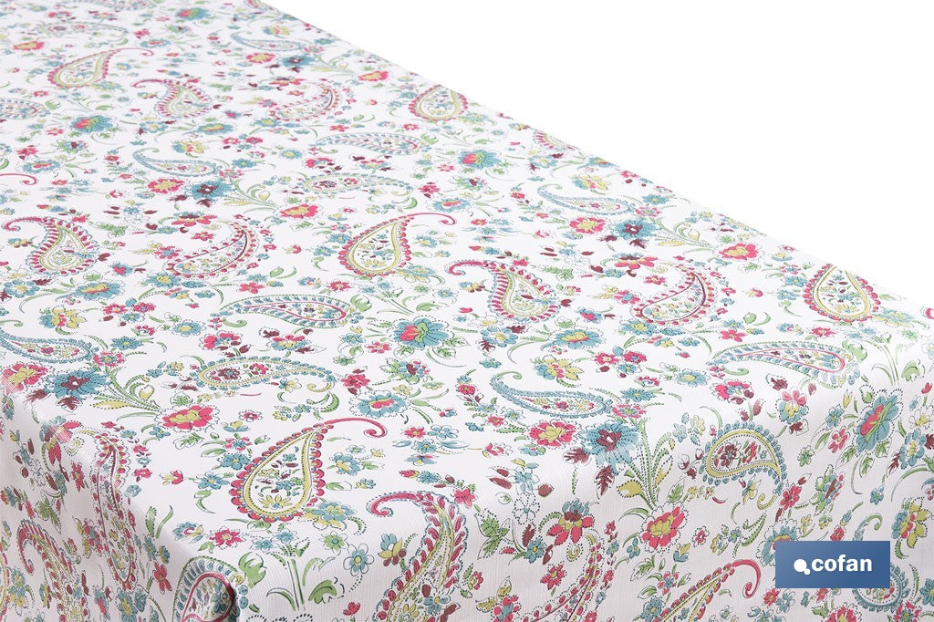 ROLLO DE HULE DISEÑO JARDÍN FLORAL 1,40 x 25 M