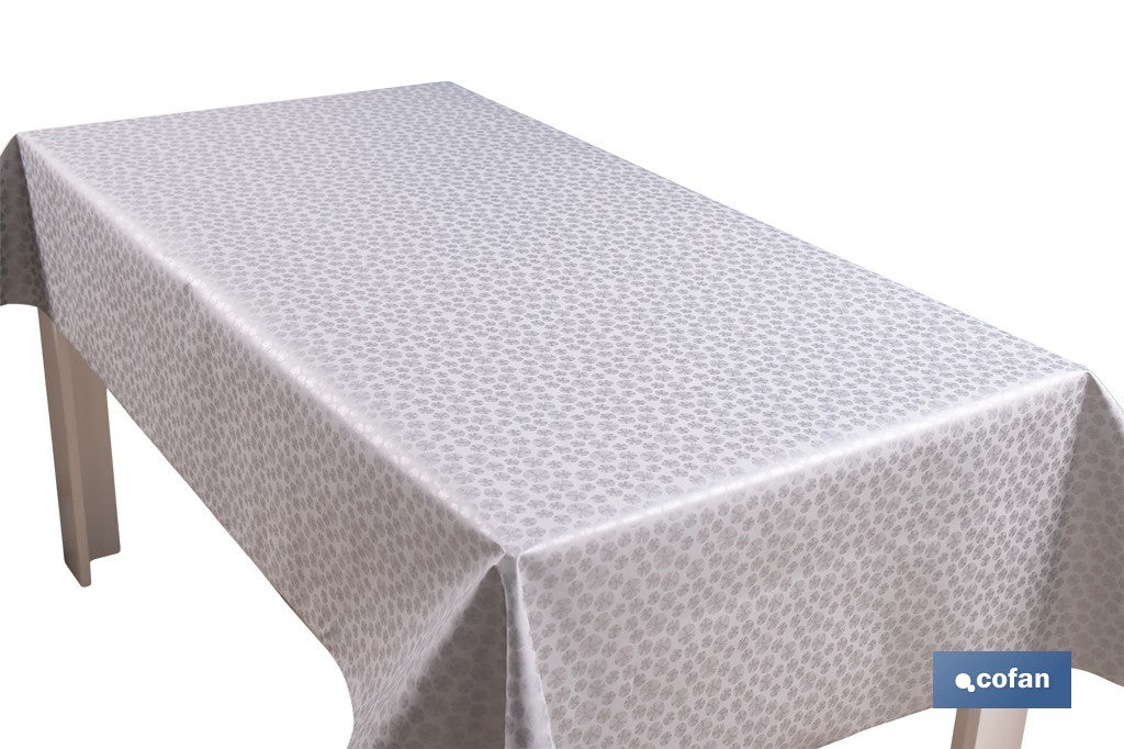 ROLLO DE HULE DISEÑO GRIS POLAR 1,40 X 20 M