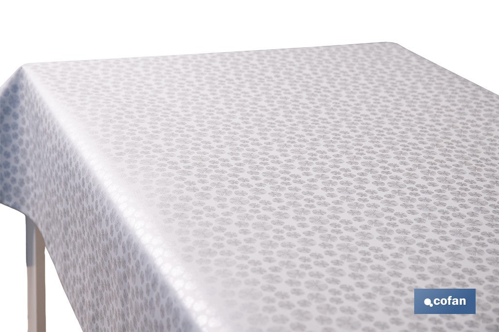 ROLLO DE HULE DISEÑO GRIS POLAR 1,40 X 20 M