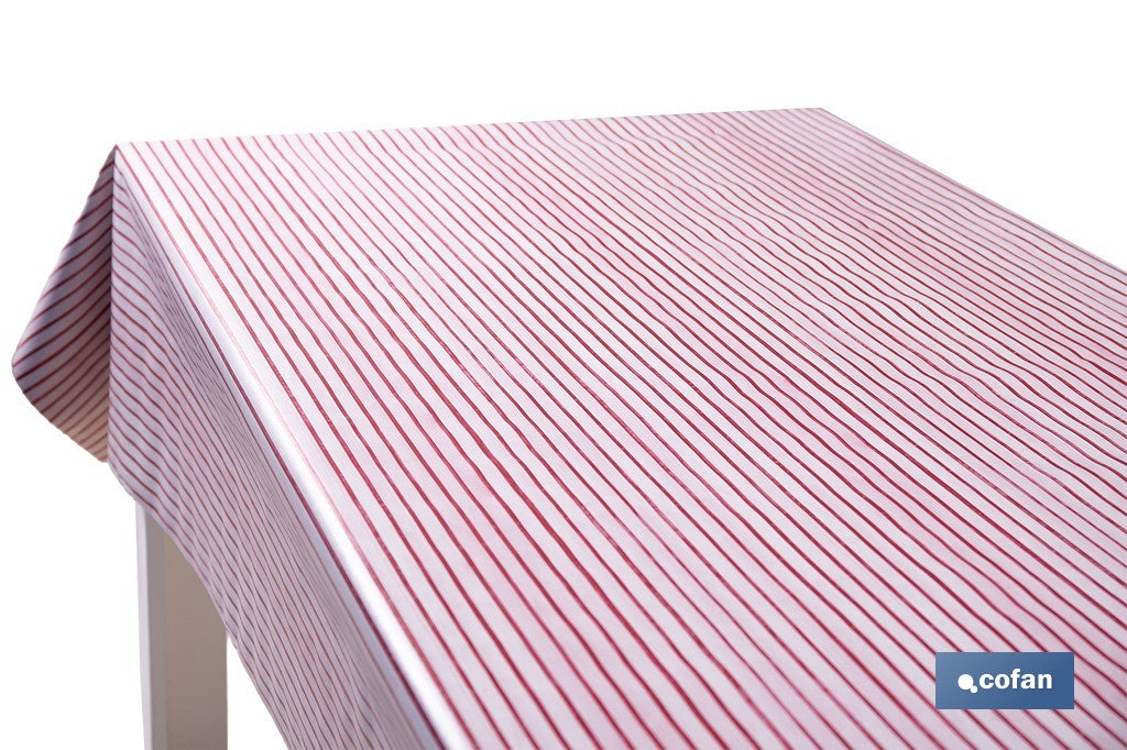 ROLLO DE HULE DISEÑO PROVENZAL ROJO 1,40 X 20 M