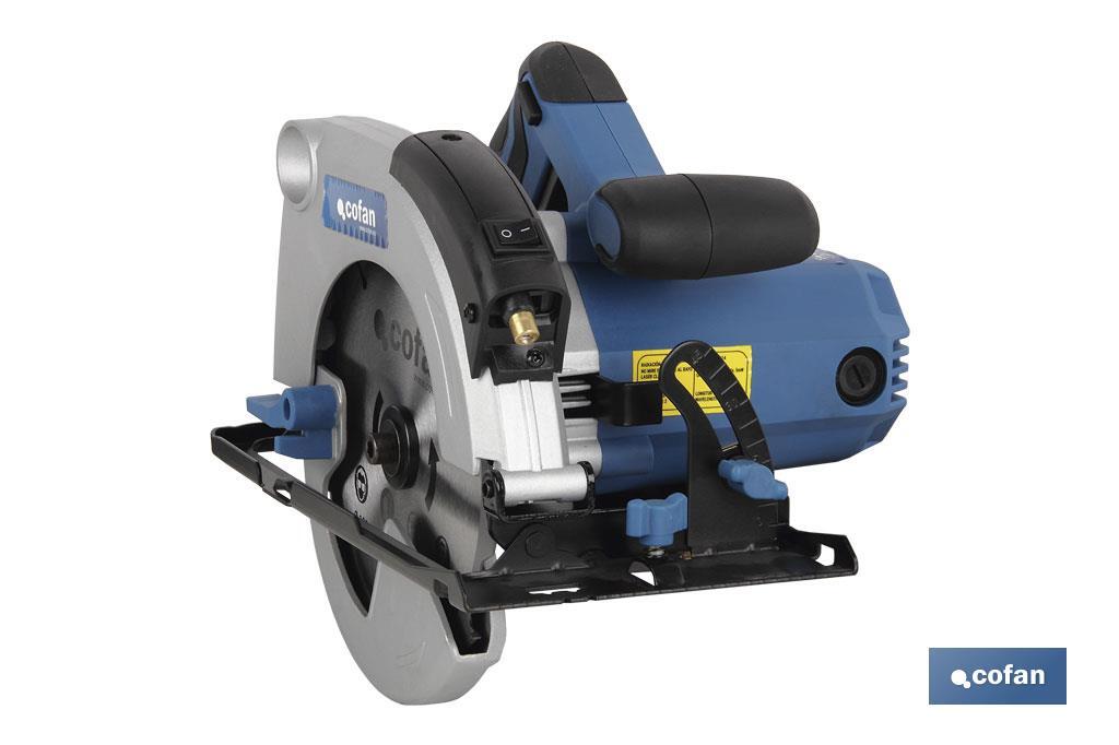 SIERRA CIRCULAR 1500W Ø185MM CON LASER EXTERNO