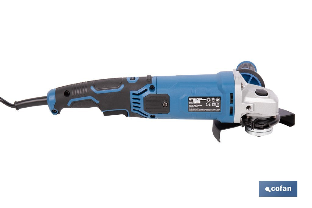 AMOLADORA 1010 W 3000-11000 RPM Ø115/125 MM