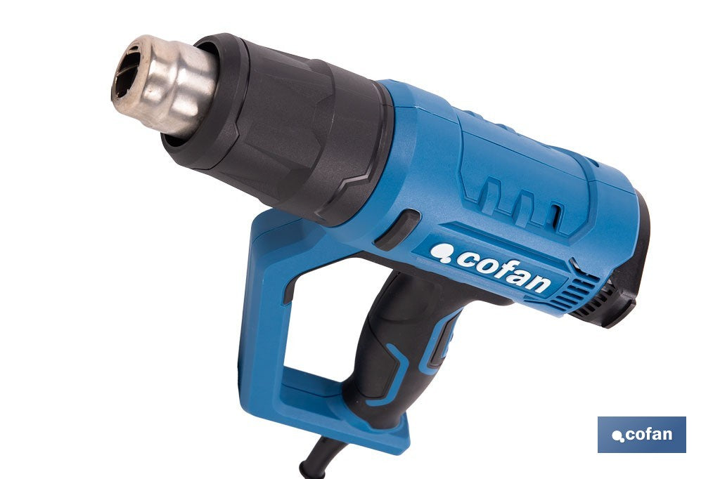 PISTOLA DE AIRE CALIENTE CON LCD DIGITAL DISPLAY 2000 W