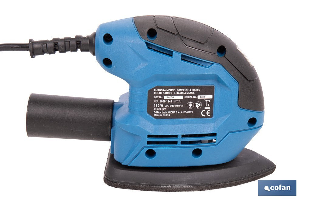 LIJADORA MOUSE 130 W 14000 RPM