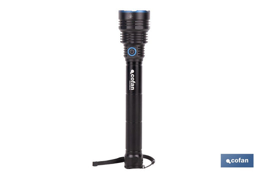 LINTERNA HIGH POWER LED 18.000 LM CON 6 FUNCIONES Ø65 X 322 MM