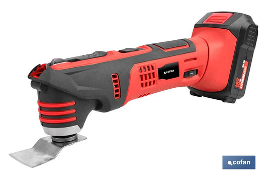 MULTIHERRAMIENTA A BATERIA REACONDICIONADO Li-ion 18V 15000rpm