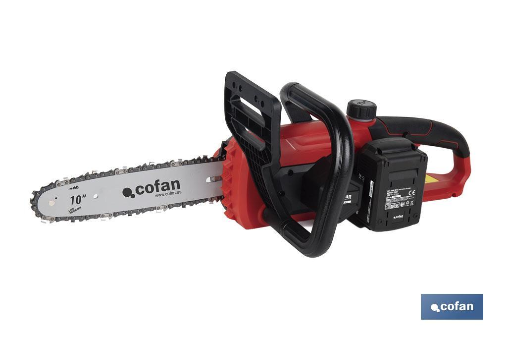 MOTOSIERRA A BATERÍA REACONDICIONADO Li-ion 20 V 3000 RPM MINI ESPADA 10"
