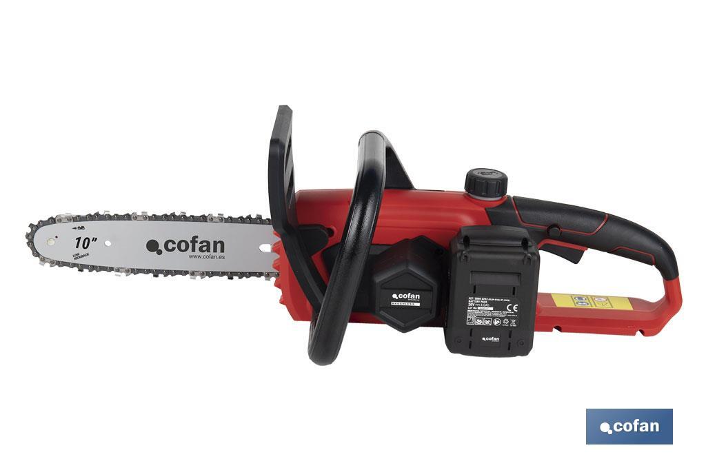 MOTOSIERRA A BATERÍA REACONDICIONADO Li-ion 20 V 3000 RPM MINI ESPADA 10"