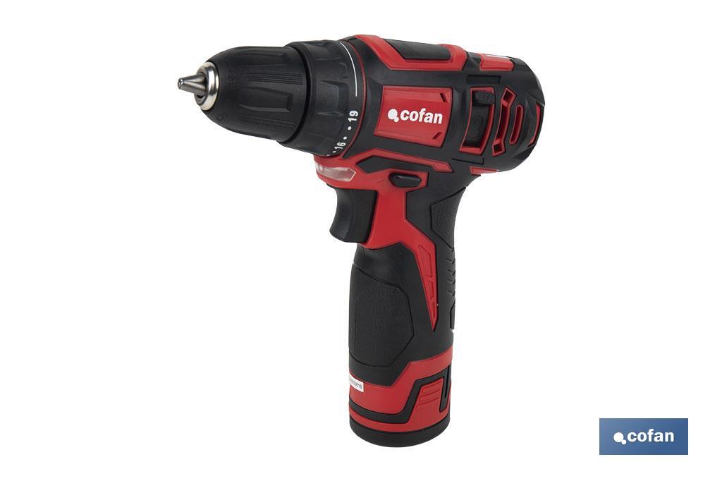 TALADRO ATORNILLADOR A BATERÍA 12 V 1150 RPM