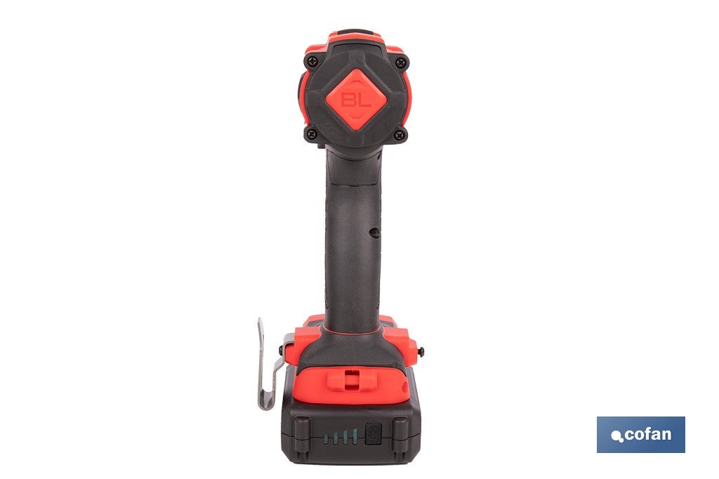TALADRO ATORNILLADOR COMPACTO A BATERÍA LI-ION 20 V 1900 RPM 60 Nm